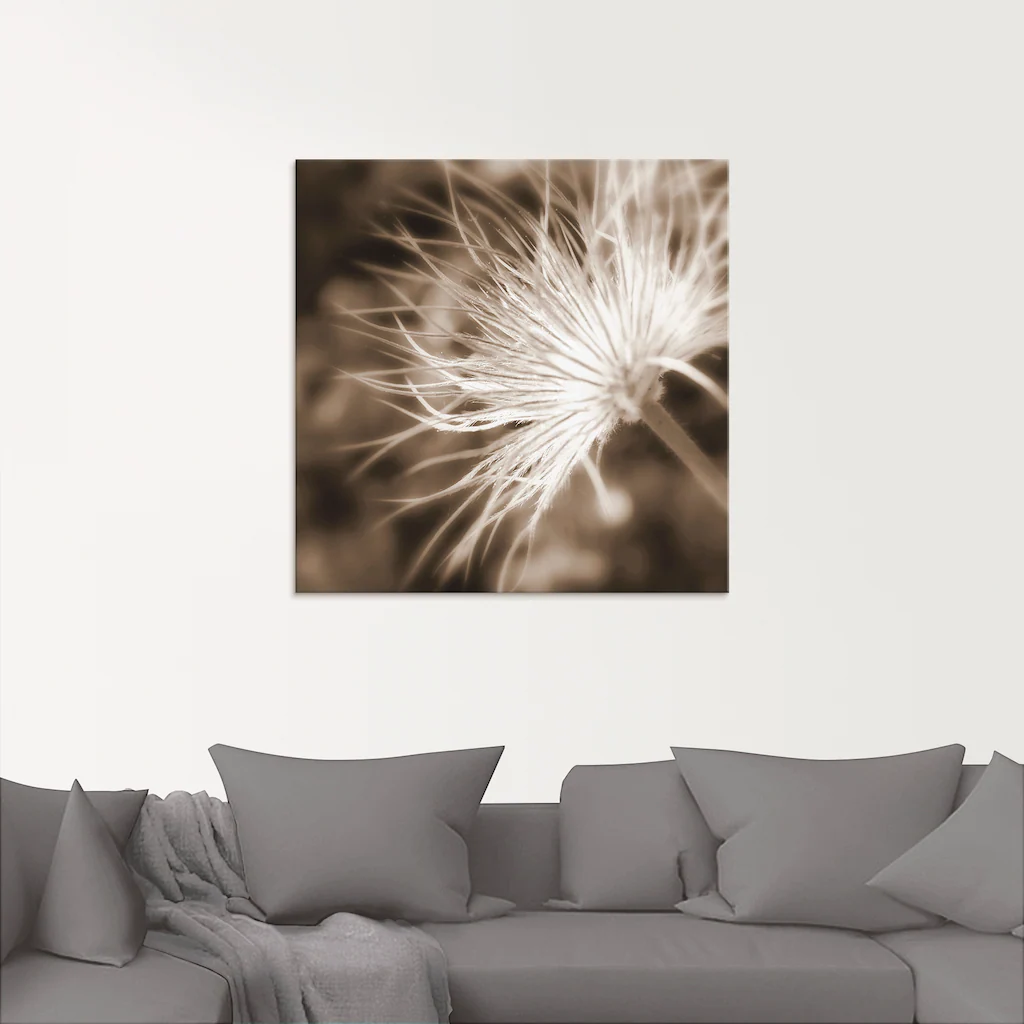 Artland Glasbild "leicht wie eine Feder", Blumen, (1 St.), in verschiedenen günstig online kaufen