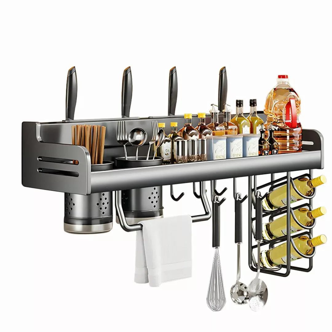 NUODWELL Gewürzregal Gewürzregal Wand Ohne Bohren, günstig online kaufen