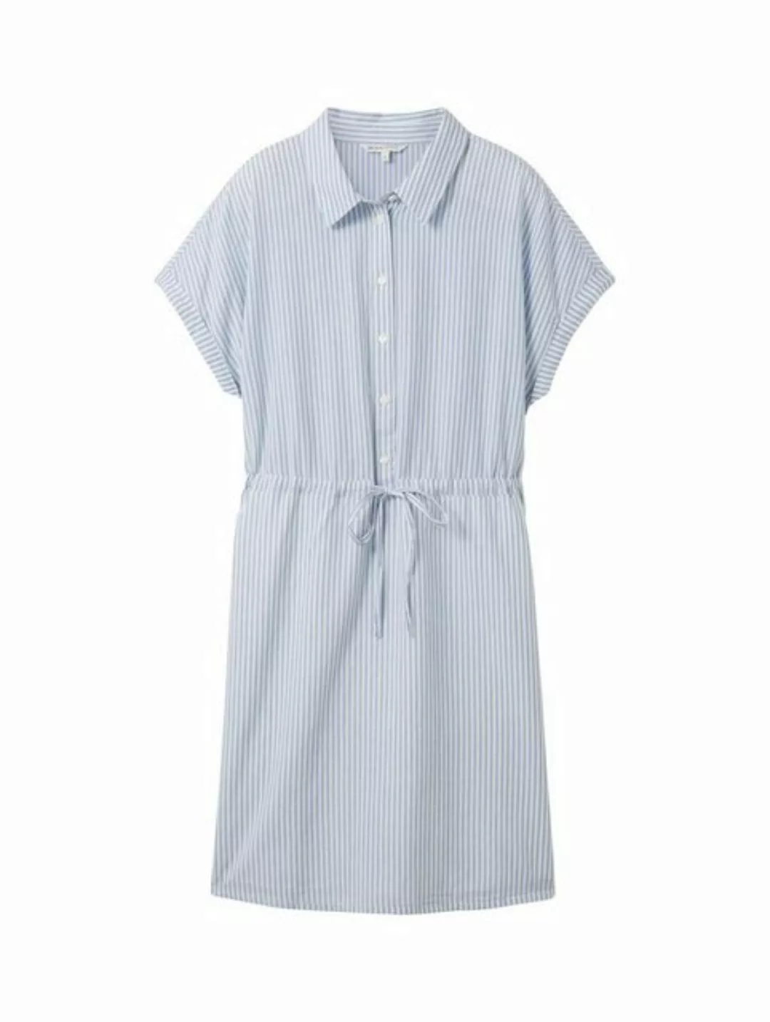 TOM TAILOR Denim Sommerkleid striped mini dress, blue white strripe günstig online kaufen