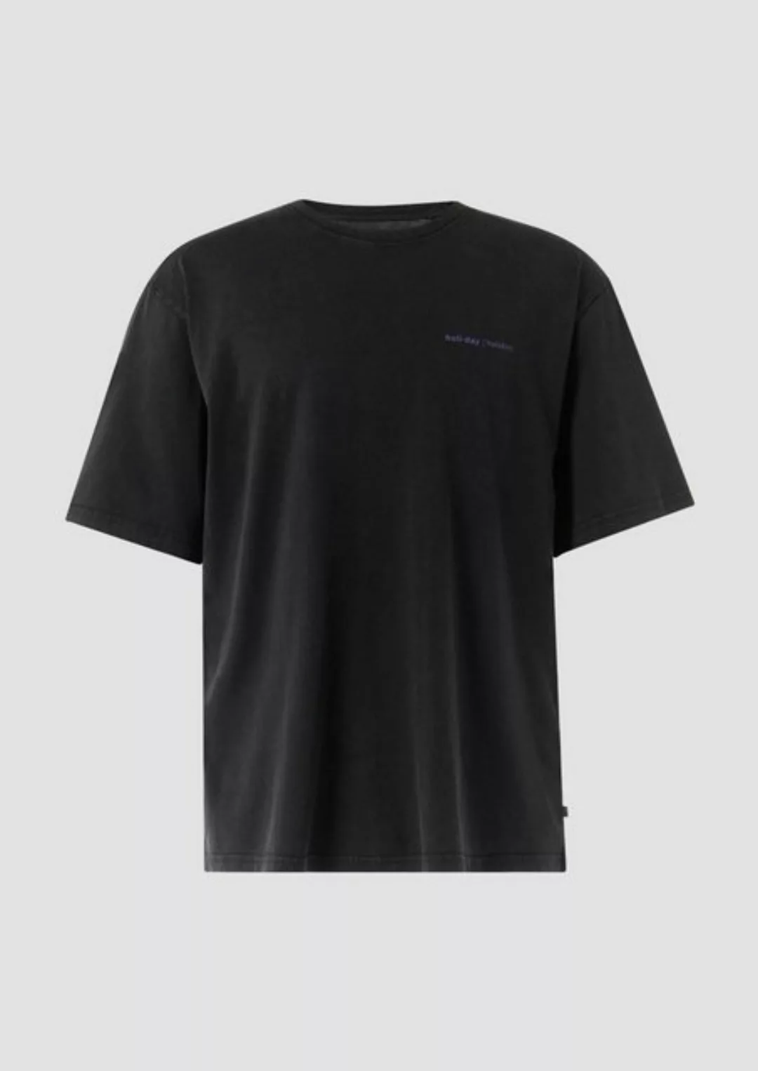 QS Kurzarmshirt Jerseyshirt im Loose Fit mit Front- und Rückenprint Garment günstig online kaufen