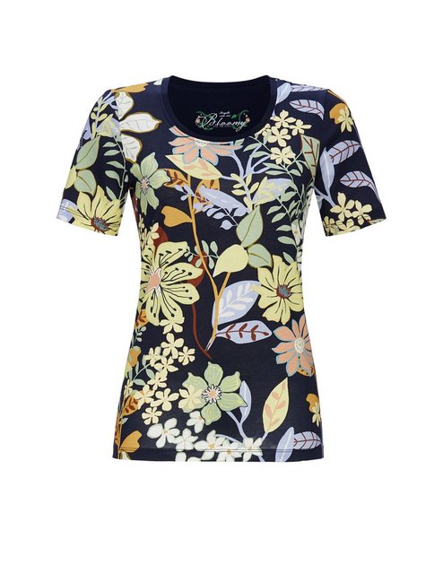 Ringella Pyjamaoberteil T-Shirt mit Blumendessin (1-tlg) günstig online kaufen