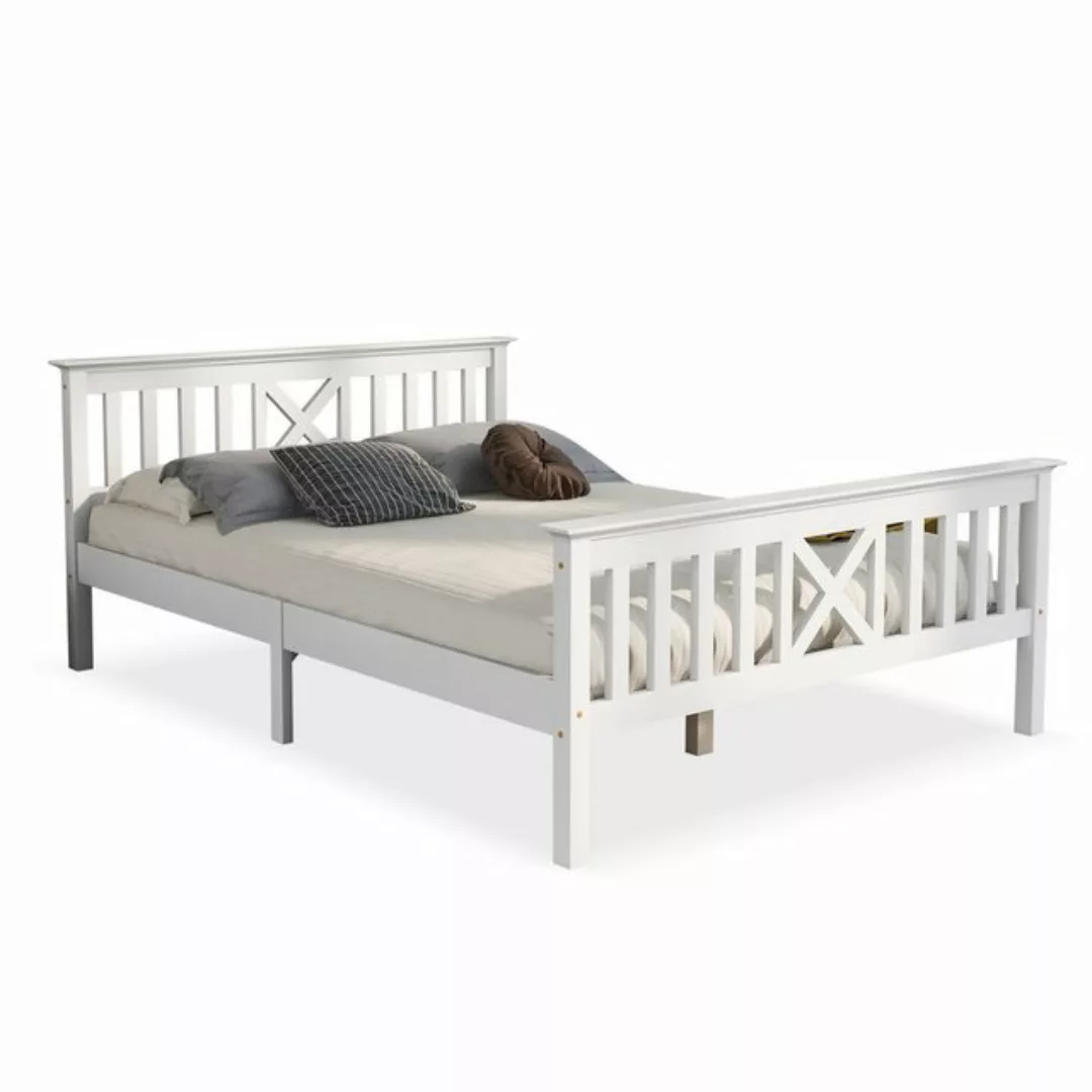 HAUSS SPLOE Holzbett Doppelbett Holzbett Bettrahmen Kinderbett Jugendbett günstig online kaufen