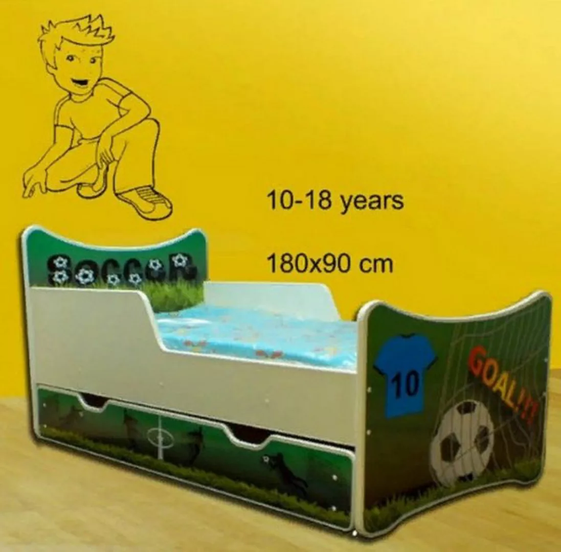 JVmoebel Kinderbett Kinderbett Jugendbett Bett Betten mit Schublade 140 x 7 günstig online kaufen