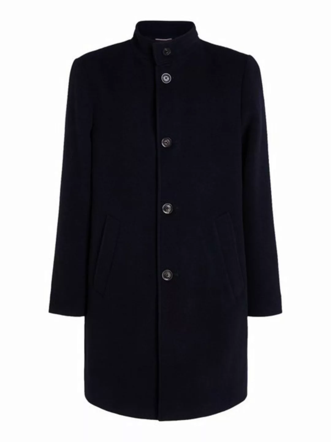 Tommy Hilfiger Wollmantel DC STAND COLLAR WOOL MIX COAT günstig online kaufen