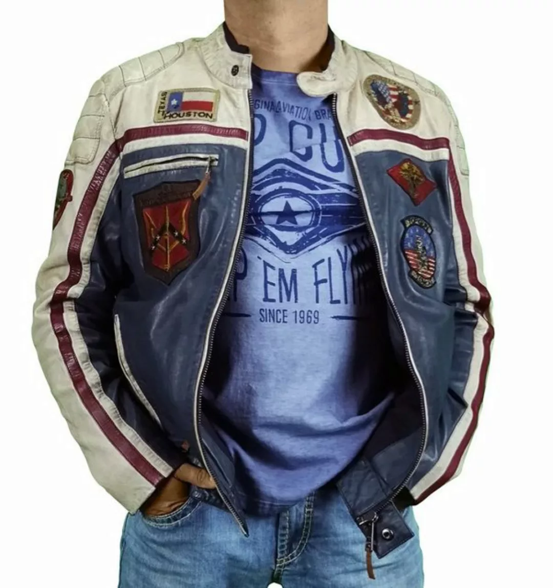 TOP GUN Lederjacke "TGJ1005" günstig online kaufen