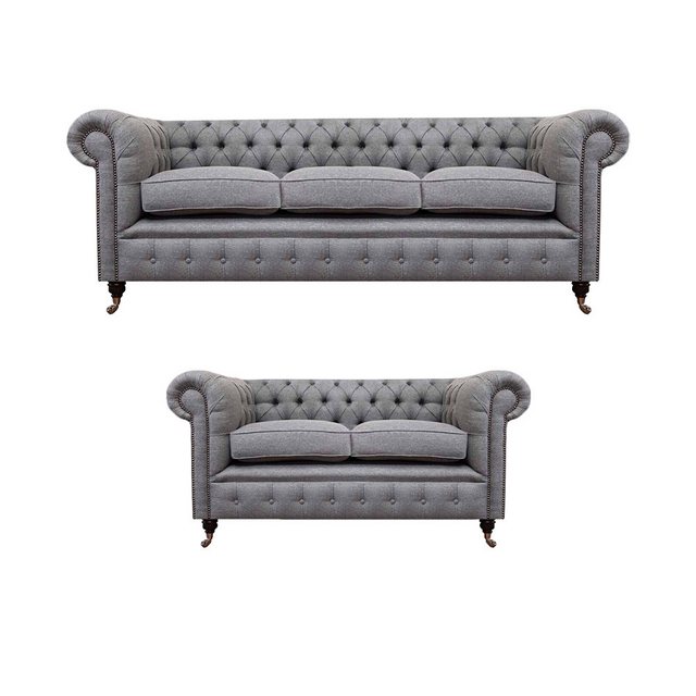 JVmoebel Chesterfield-Sofa Design Luxus Polster Sofa Couch Sitz Garnitur Te günstig online kaufen