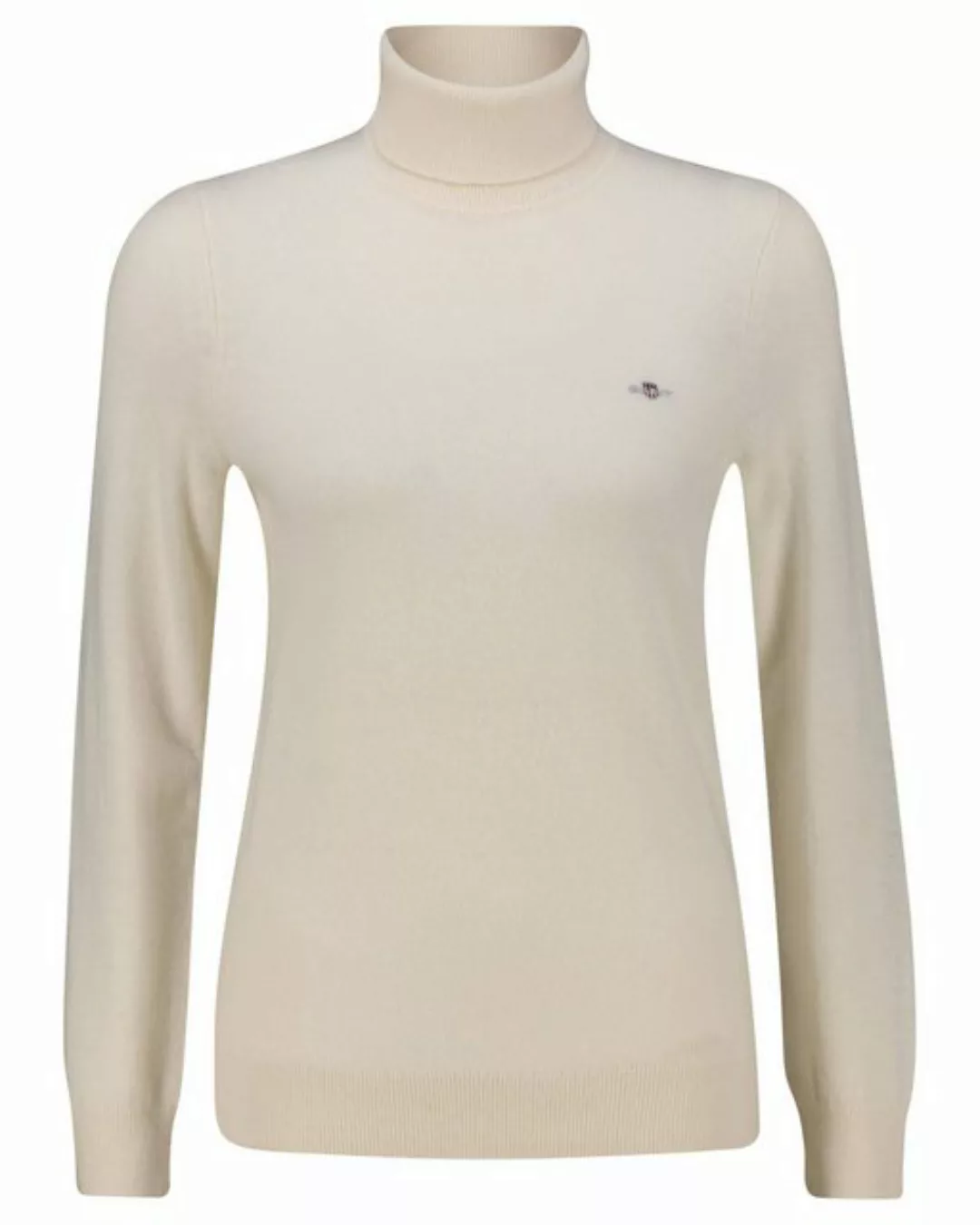 Gant Strickpullover Damen Rollkragenpullover mit Wolle (1-tlg) günstig online kaufen