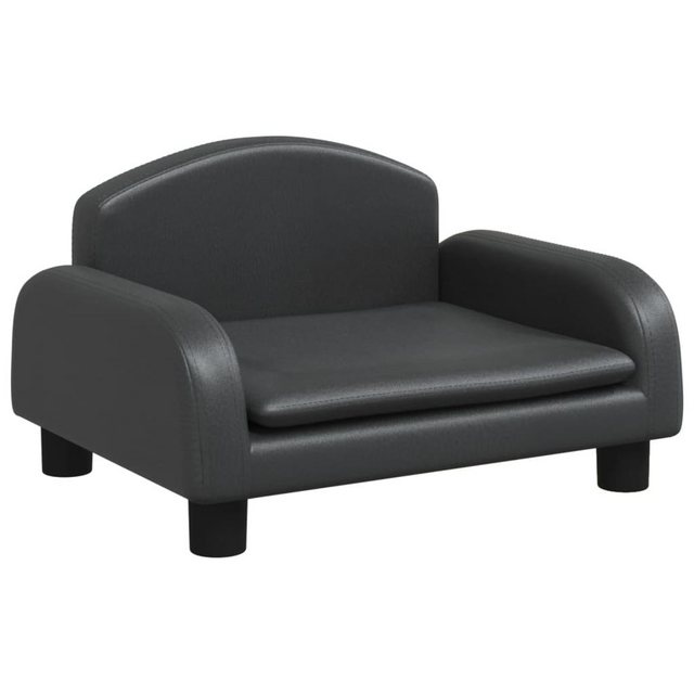 vidaXL Kindersofa Kindersofa Schwarz 50x40x30 cm Kunstleder Kindercouch Kin günstig online kaufen