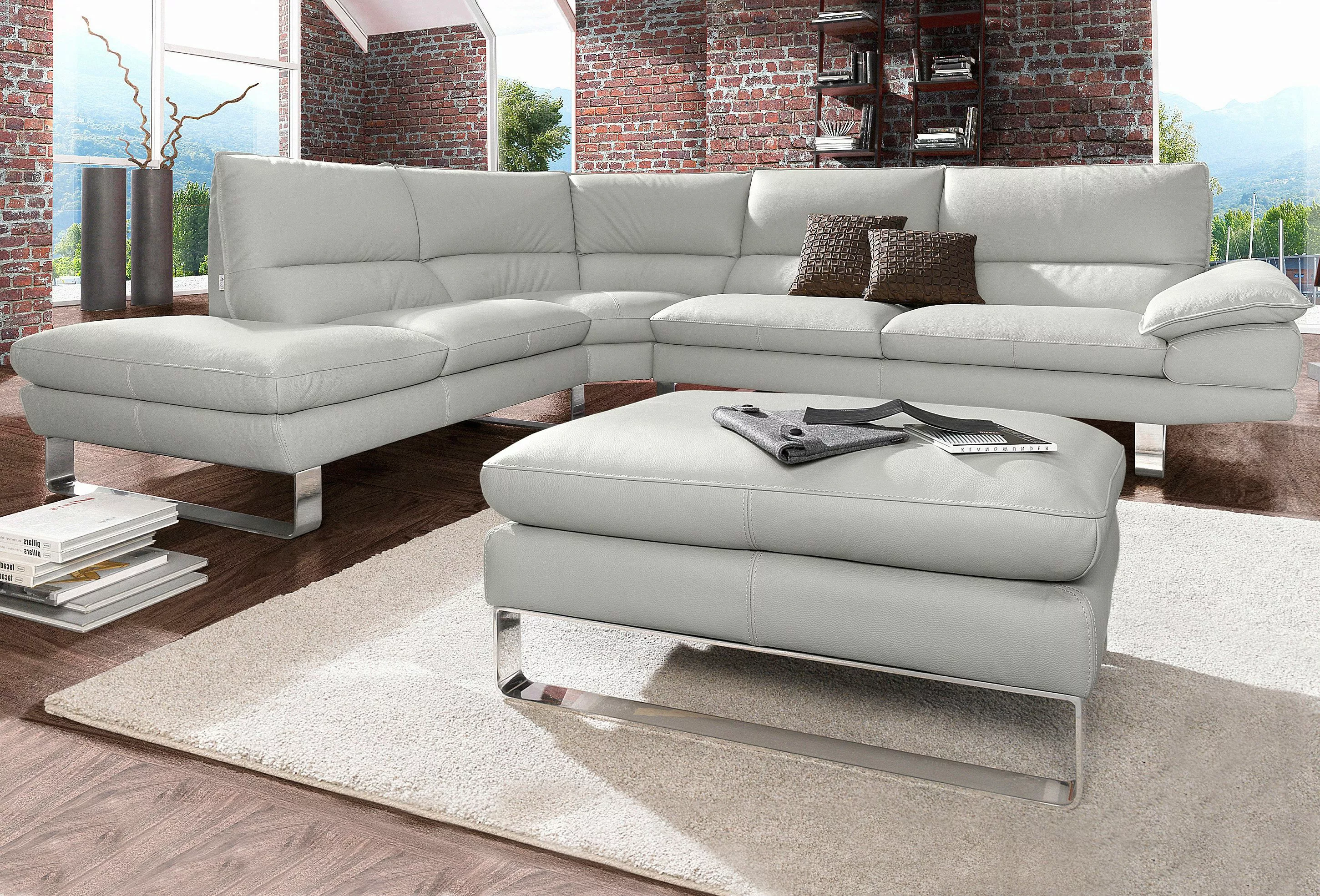 CALIA ITALIA Ecksofa »Dave, italienisches Designsofa mit erstklassigem Sitz günstig online kaufen