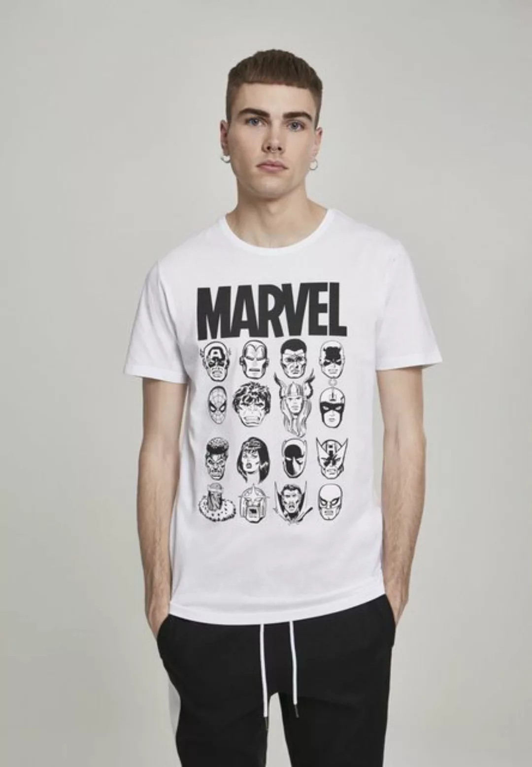 Merchcode T-Shirt Marvel Crew Tee günstig online kaufen