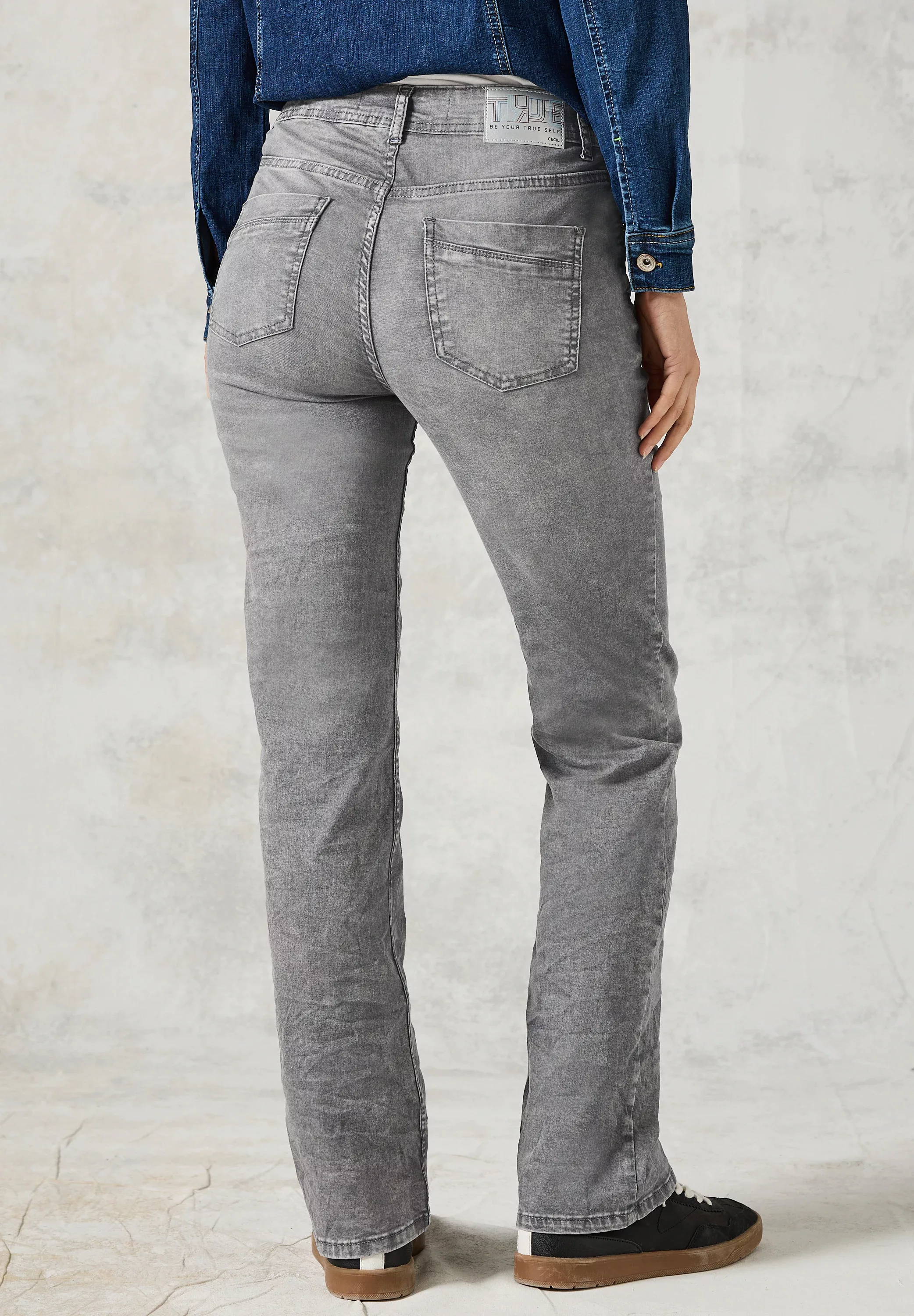 Cecil Slim-fit-Jeans, High Waist günstig online kaufen