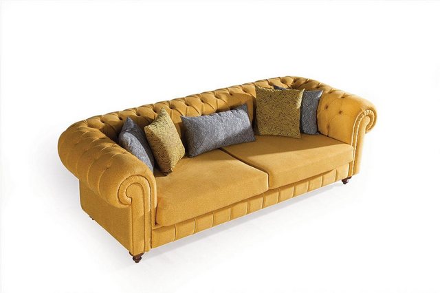 Xlmoebel Sofa Elegantes Sofaset vom Designer mit einem Luxus-Dreisitzer, He günstig online kaufen