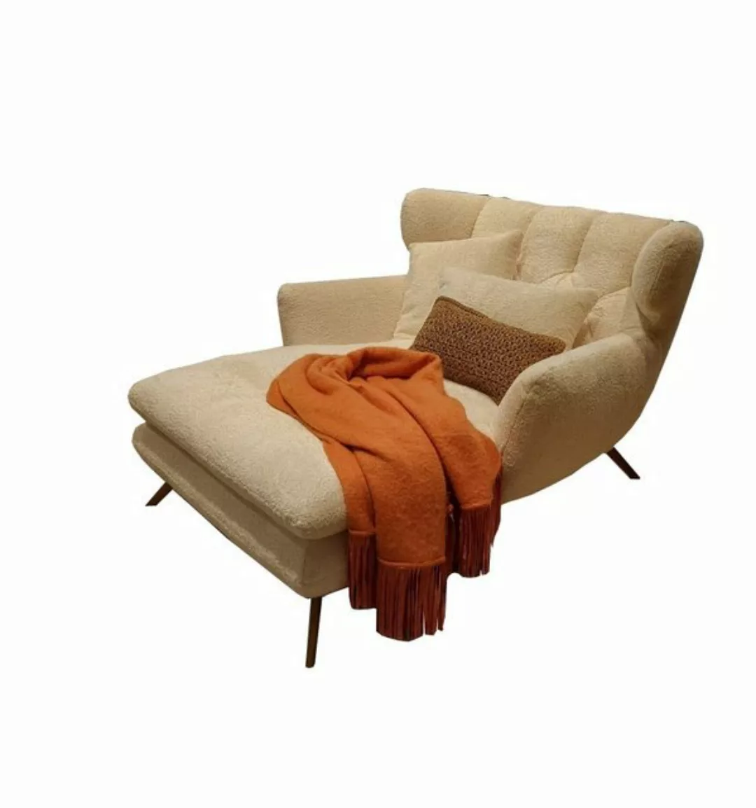 Natur24 Sofa Sofa Seitneves Longseat 130x160 White Sessel günstig online kaufen