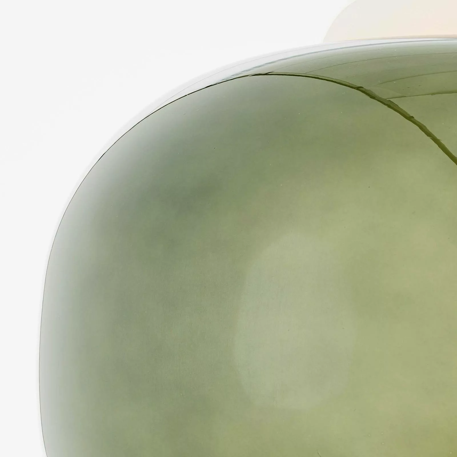 Hängelampe Blop aus Glas, grün günstig online kaufen
