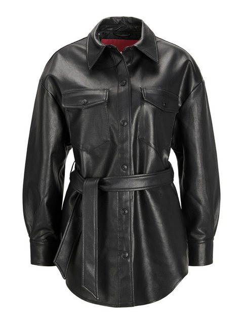 Jjxx Luna Faux Overshirt Leder Jacke L Brindle / Detail Matte günstig online kaufen
