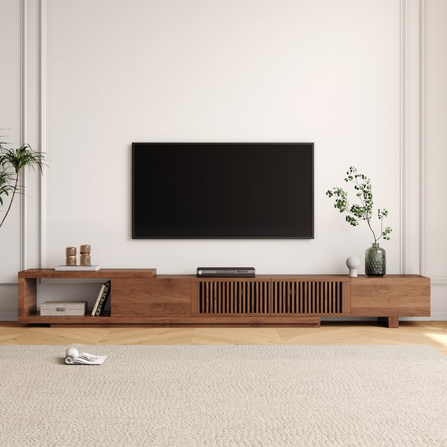 OLEY LUCK LIVE TV-Schrank Mid-Century Modern TV-Schrank für 80+ Zoll Fernse günstig online kaufen