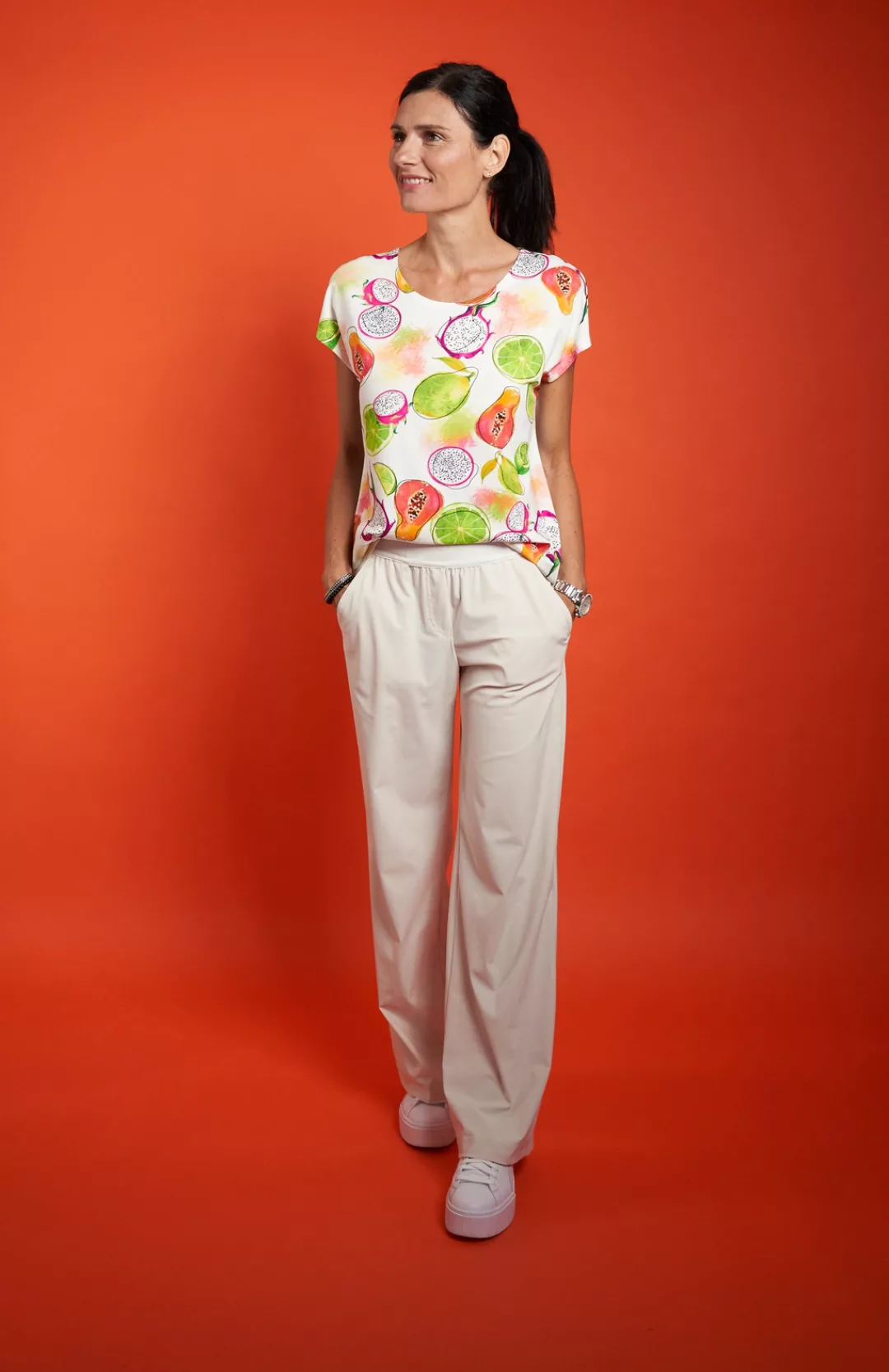 Seidel Moden Kurzarmshirt, mit All-Over Print, MADE IN GERMANY günstig online kaufen