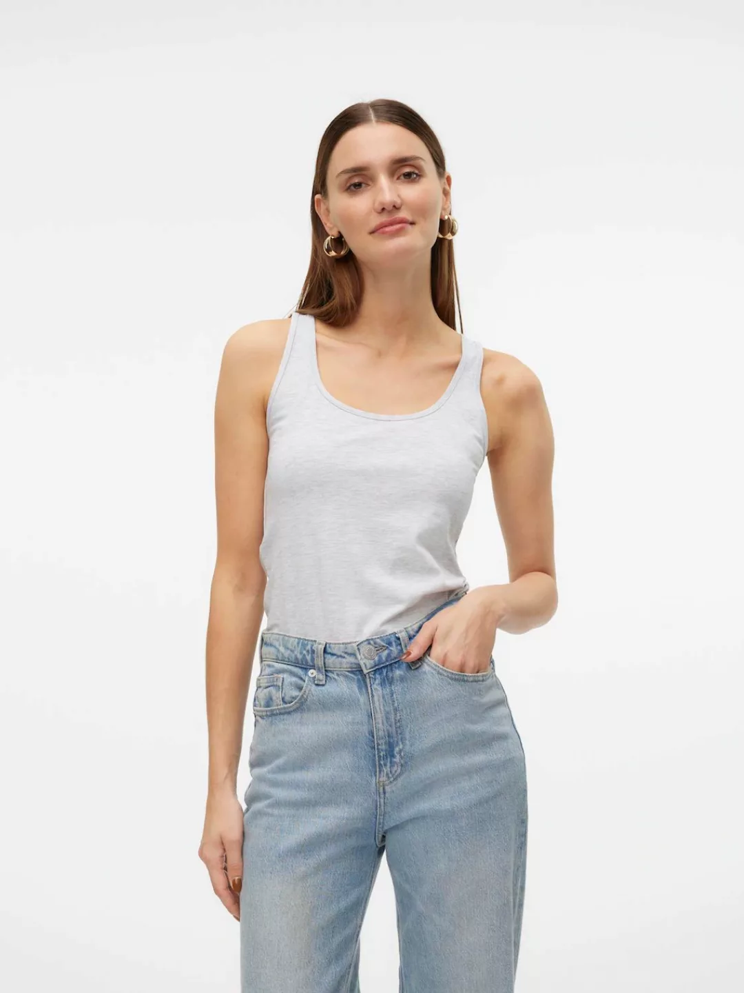 Vero Moda Shirttop "VMLULU LONG TANK TOP JRS GA NOOS" günstig online kaufen