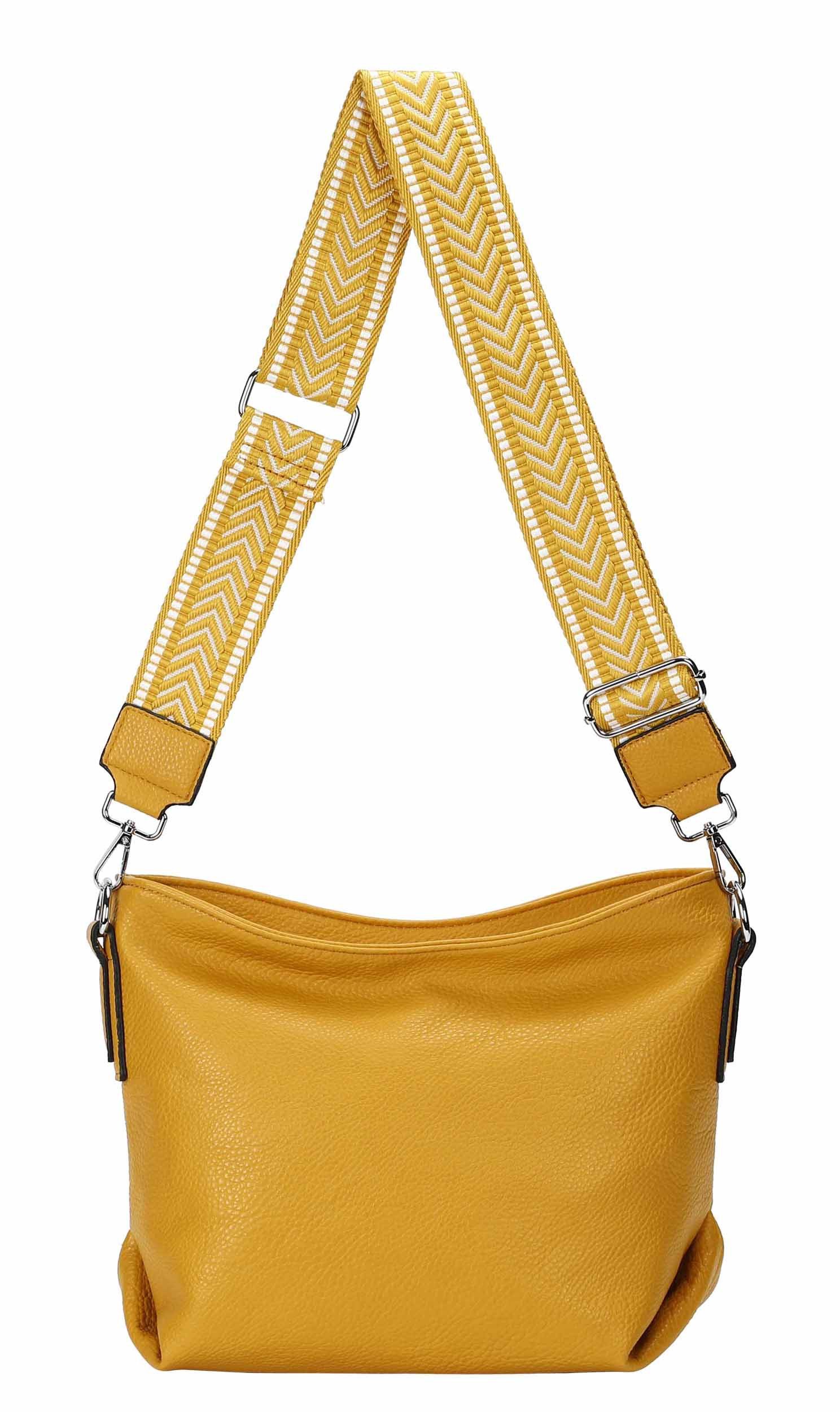 ITALYSHOP24 Schultertasche Damen Tasche Shopper CrossBody günstig online kaufen