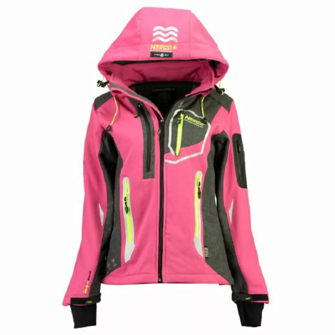 Geographical Norway Softshelljacke Damen Softshell Outdoor Wander Sport Jac günstig online kaufen