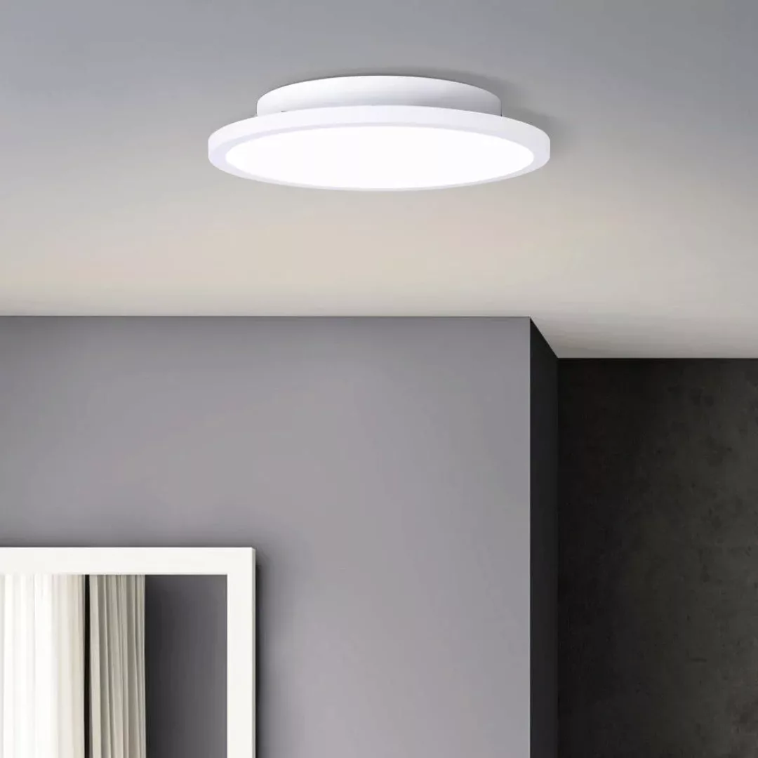LED Panel Buffi in Weiß 13W 1300lm rund 2700K günstig online kaufen
