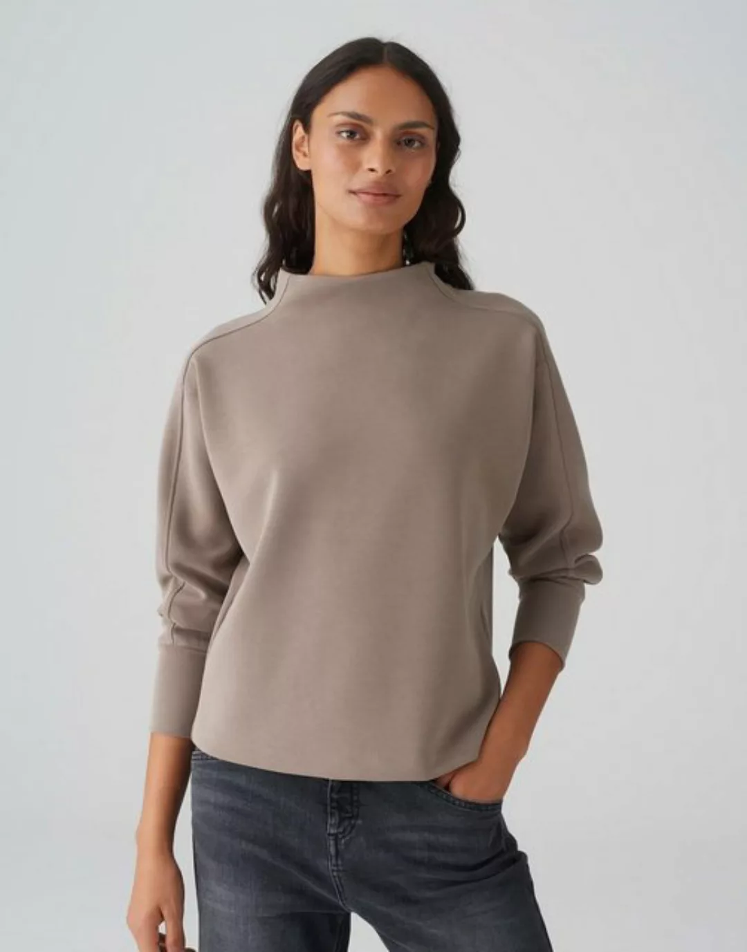 OPUS Sweater Galonine lockere Passform Sweatware Sweatware günstig online kaufen