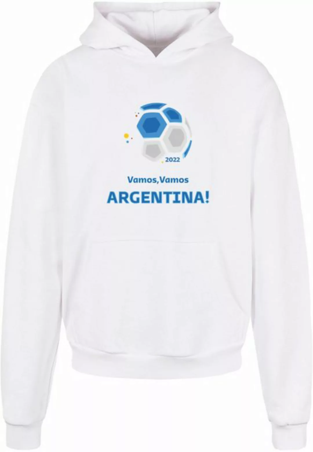 Merchcode Kapuzensweatshirt Merchcode Herren Vamos,Vamos Argentina Ultra He günstig online kaufen