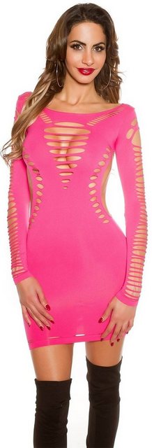 Koucla Minikleid Minikleid mit Cut Outs, Clubwear Kleid Party Disco günstig online kaufen