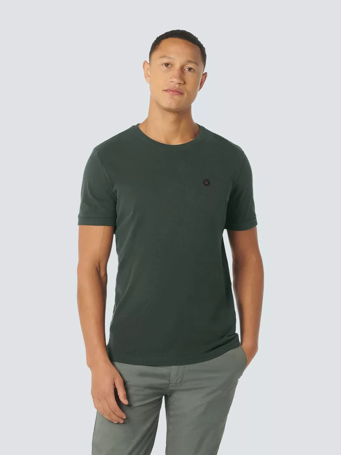 NO EXCESS T-Shirt T-Shirt Crewneck Multi Coloured Str günstig online kaufen