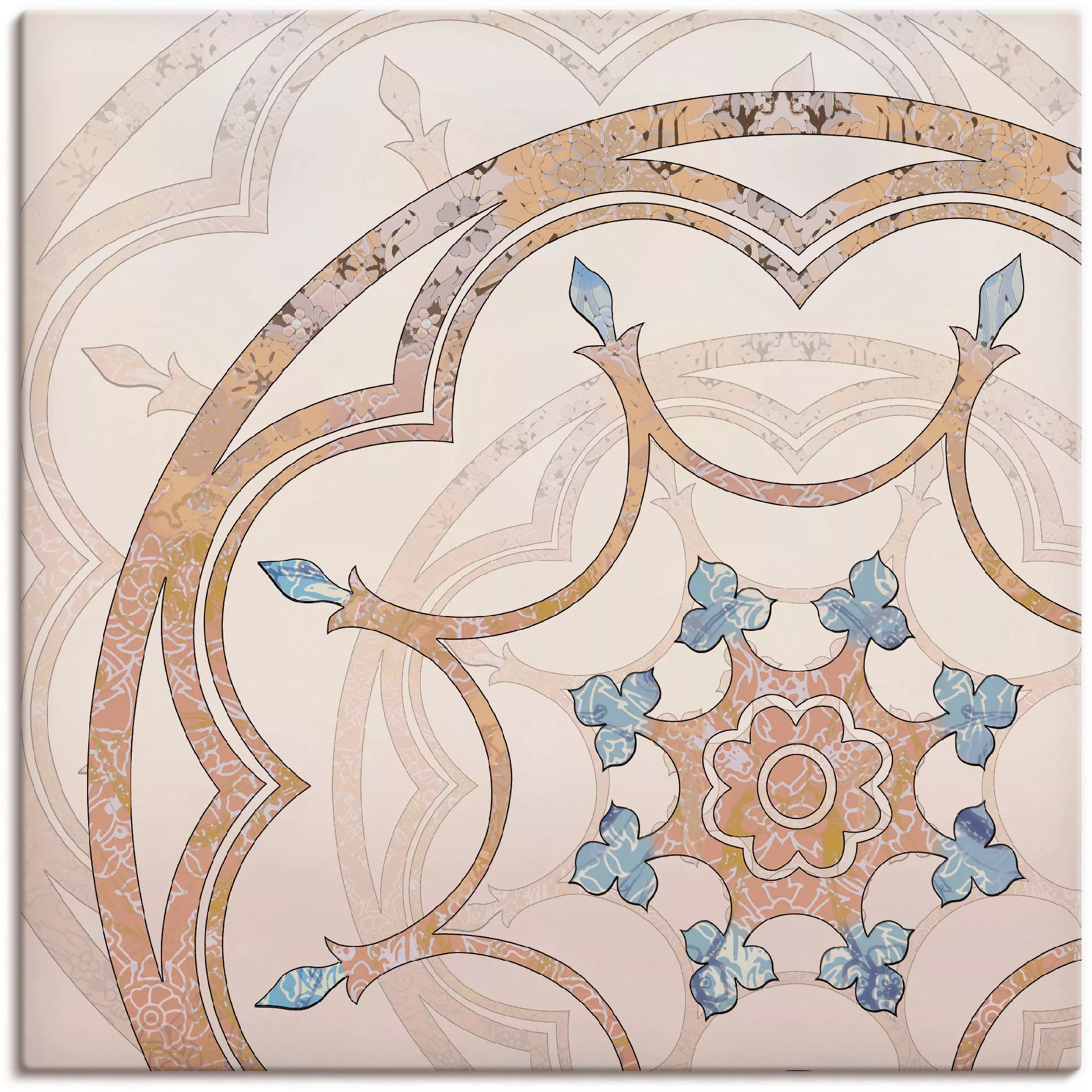 Artland Wandbild "Boho Mandala", Muster, (1 St.) günstig online kaufen