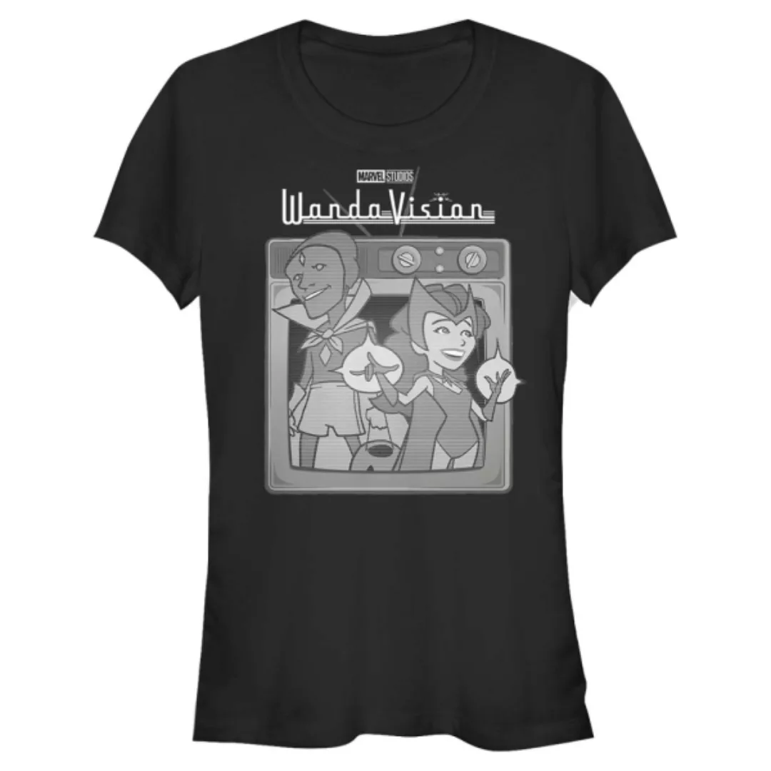 Marvel - WandaVision - Scarlet Witch & Vision Vintage TV - Frauen T-Shirt günstig online kaufen