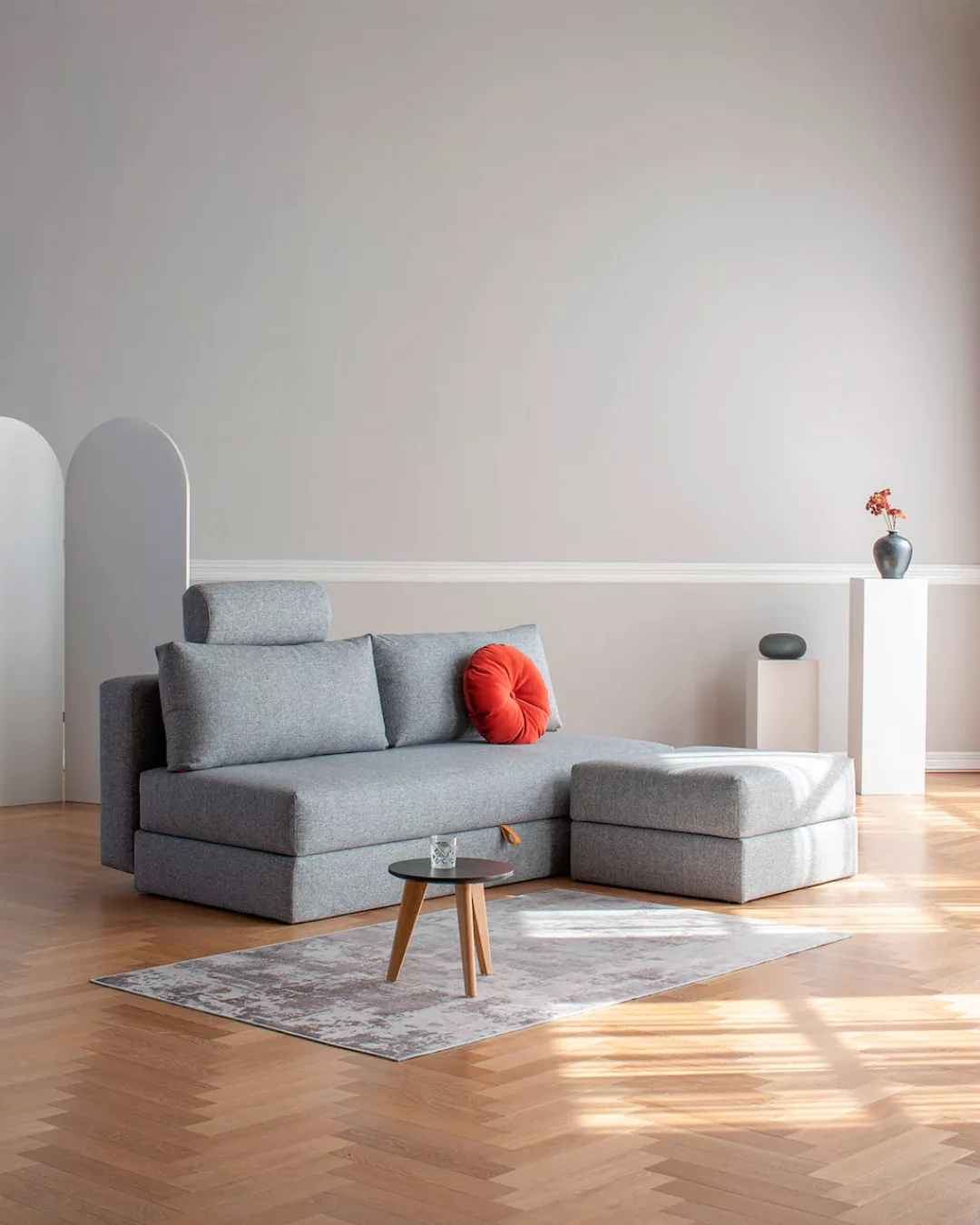 INNOVATION LIVING ™ Polsterhocker "Cornila, Fußhocker, Pouf", Sitzhocker, a günstig online kaufen