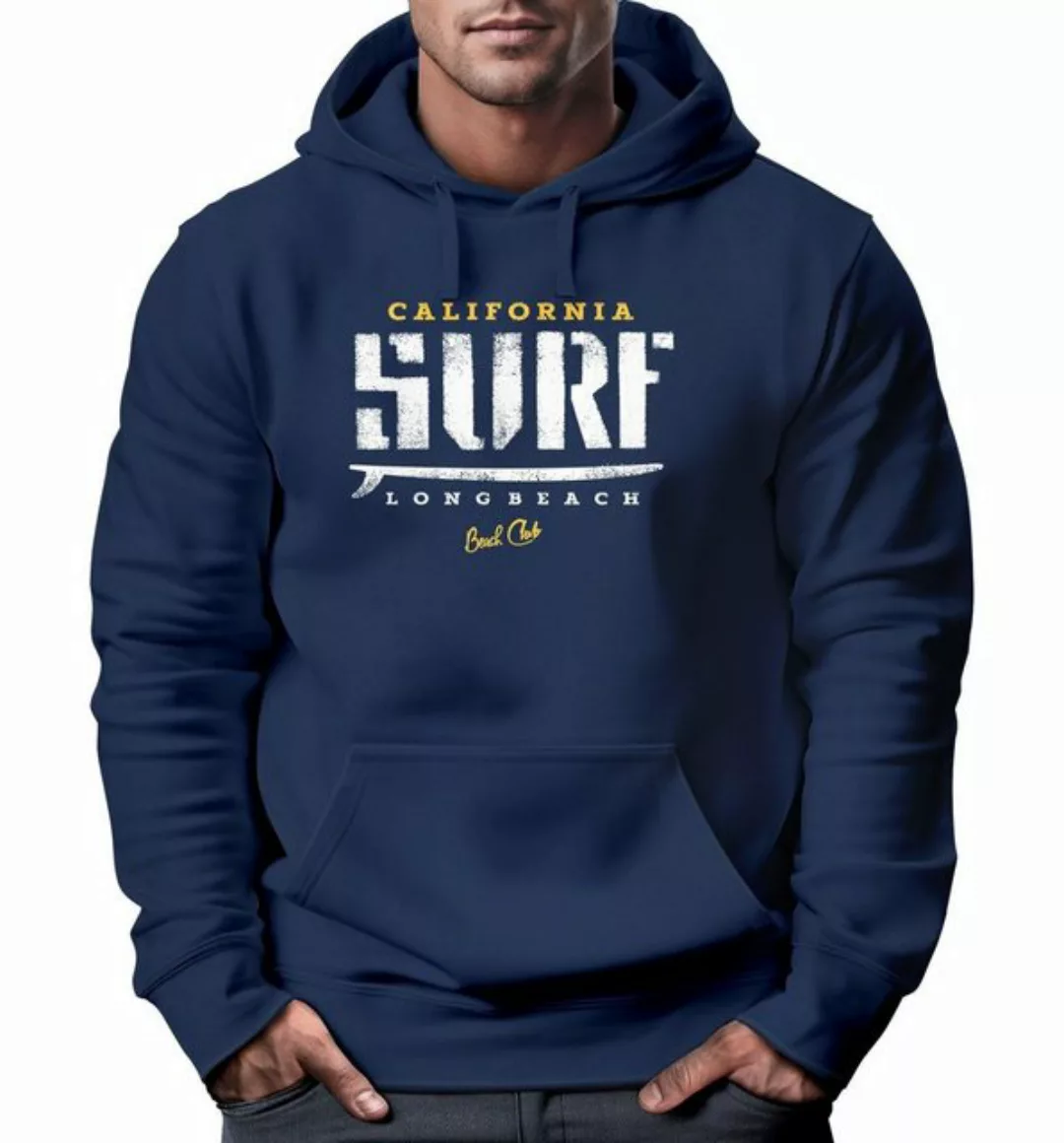 Neverless Hoodie Hoodie Herren Surf Kapuzen-Pullover Männer Neverless® günstig online kaufen