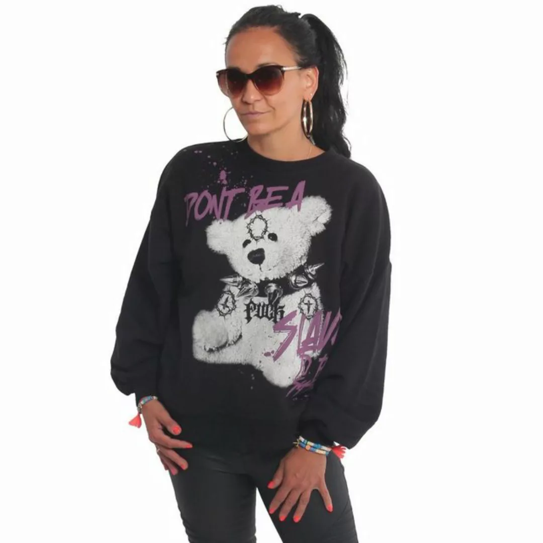 YAKUZA Sweatshirt Teddy im Oversized Look günstig online kaufen