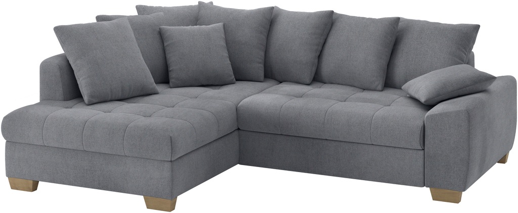 Mr. Couch Ecksofa "Nikita II, L-Form", Wahlweise mit Bettfunktion, Bettkast günstig online kaufen
