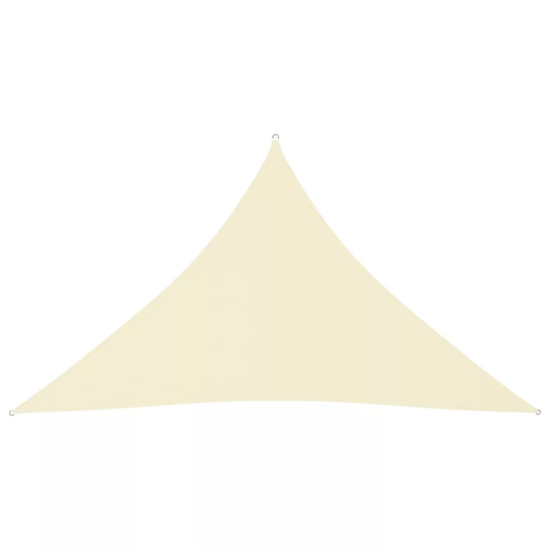 Sonnensegel Oxford-gewebe Dreieckig 2,5x2,5x3,5 M Creme günstig online kaufen