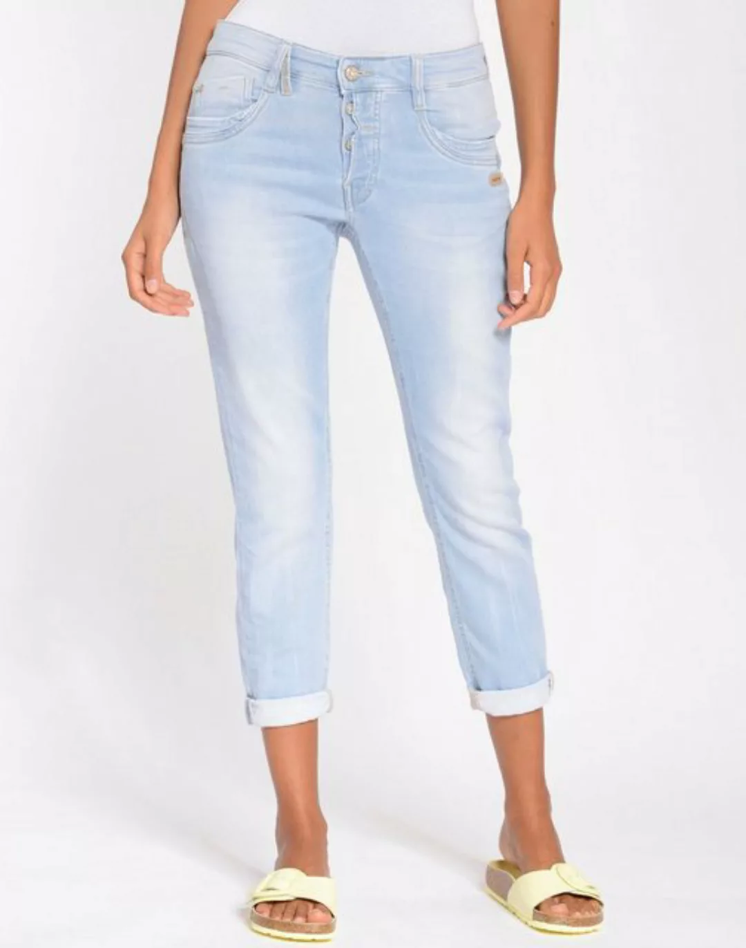 GANG 7/8-Jeans 94GERDA CROPPED mit tiefsitzenden Gesäßtaschen günstig online kaufen