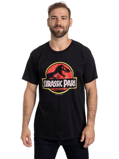 Jurassic Park Classic Herren T-Shirt schwarz günstig online kaufen