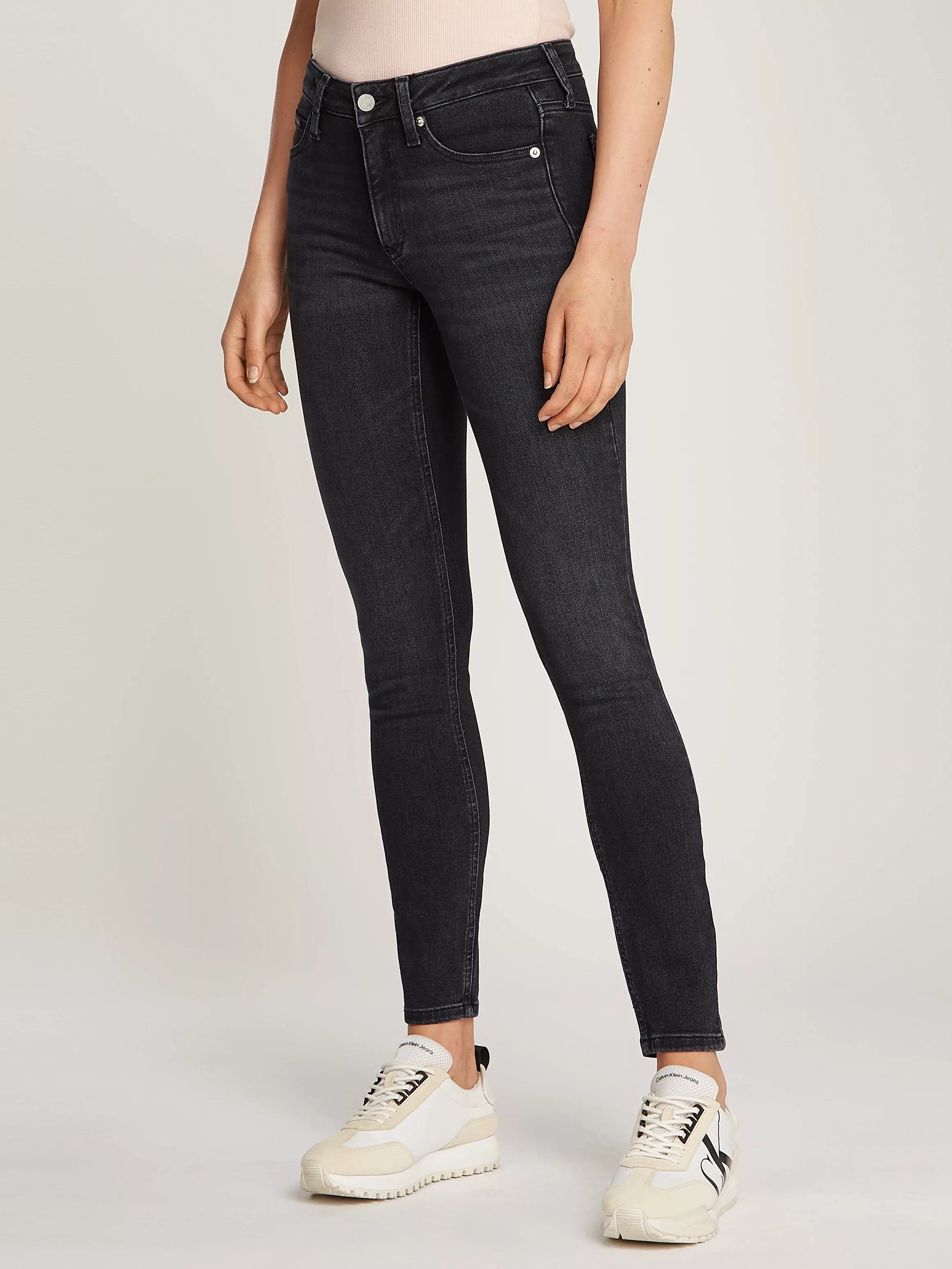 Calvin Klein Jeans Skinny-fit-Jeans "MID RISE SKINNY", im 5-Pocket-Style günstig online kaufen