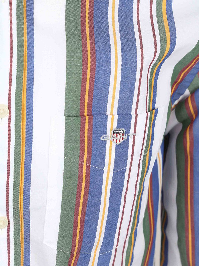 Gant Freizeithemd Stripe Multicolour - Größe M günstig online kaufen
