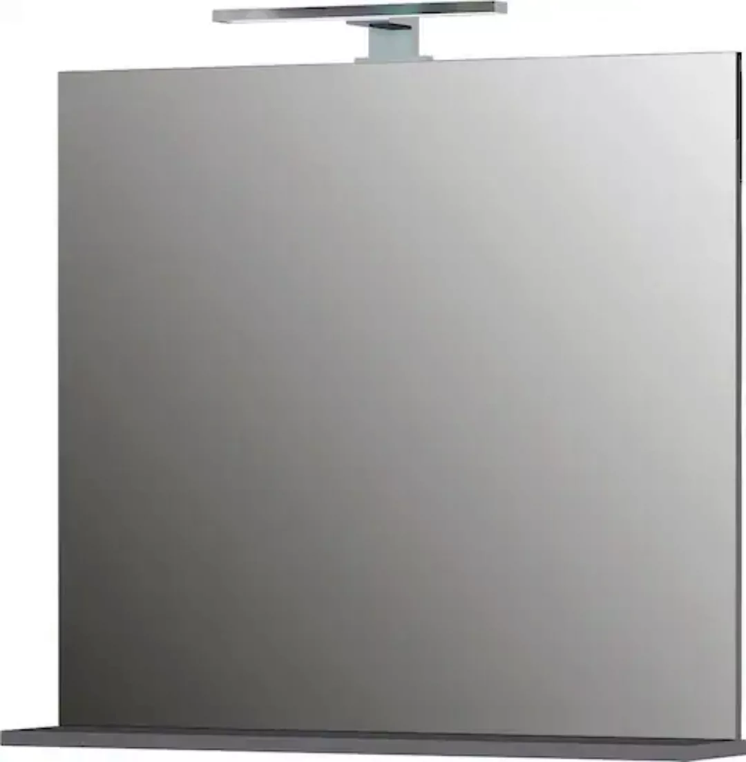 GERMANIA Badspiegel »Scantic / Pescara«, Breite 76 cm, mit Ablage, LED Bele günstig online kaufen