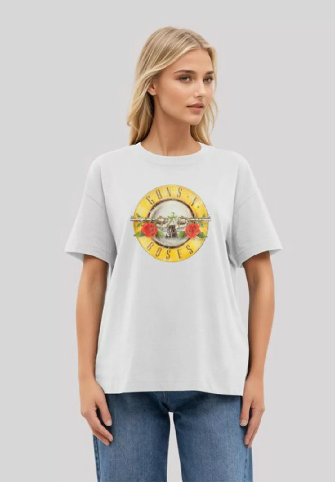 F4NT4STIC T-Shirt "Guns n Roses Vintage Bullet Logo", Premium Qualität Stre günstig online kaufen