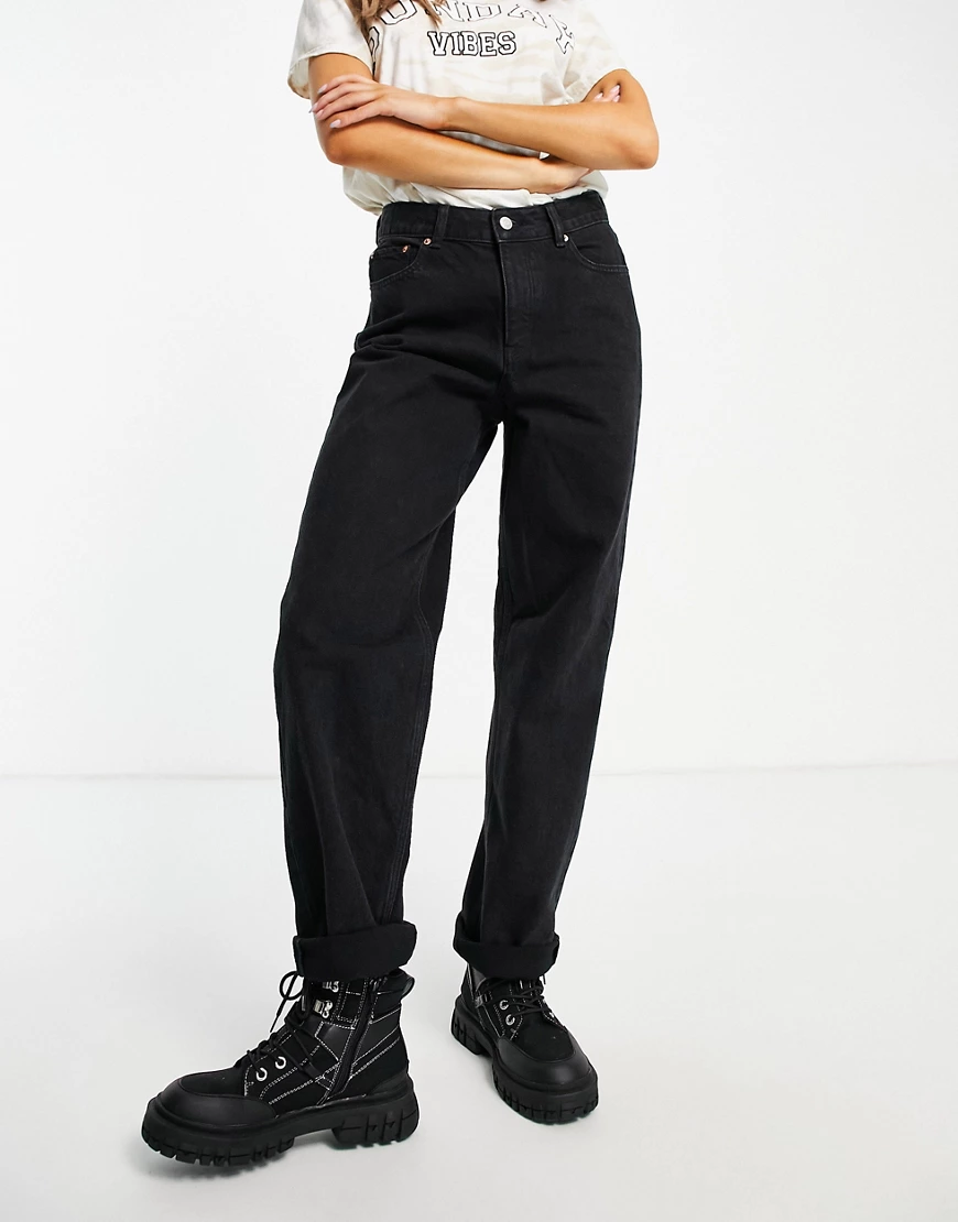 Jjxx Seville Loose Jeans Mit Mittlerer Taille 28 Black Denim günstig online kaufen