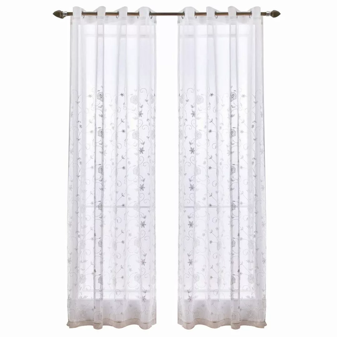 BYSURE Gardine, Ösen (2 St), transparent, günstig online kaufen