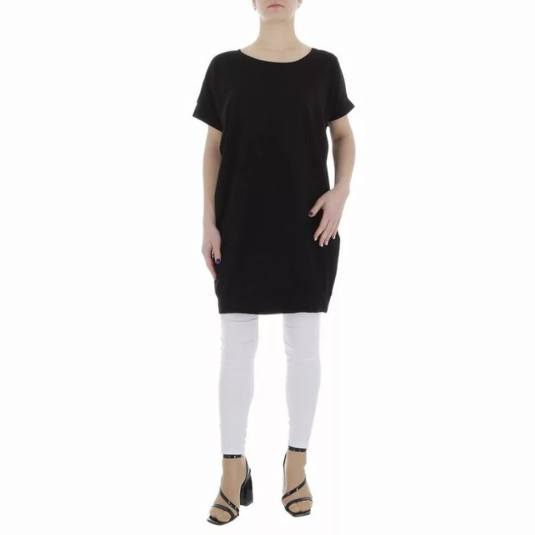 Ital-Design Tunikashirt Damen Freizeit (85987294) Stretch Top & Shirt in Sc günstig online kaufen