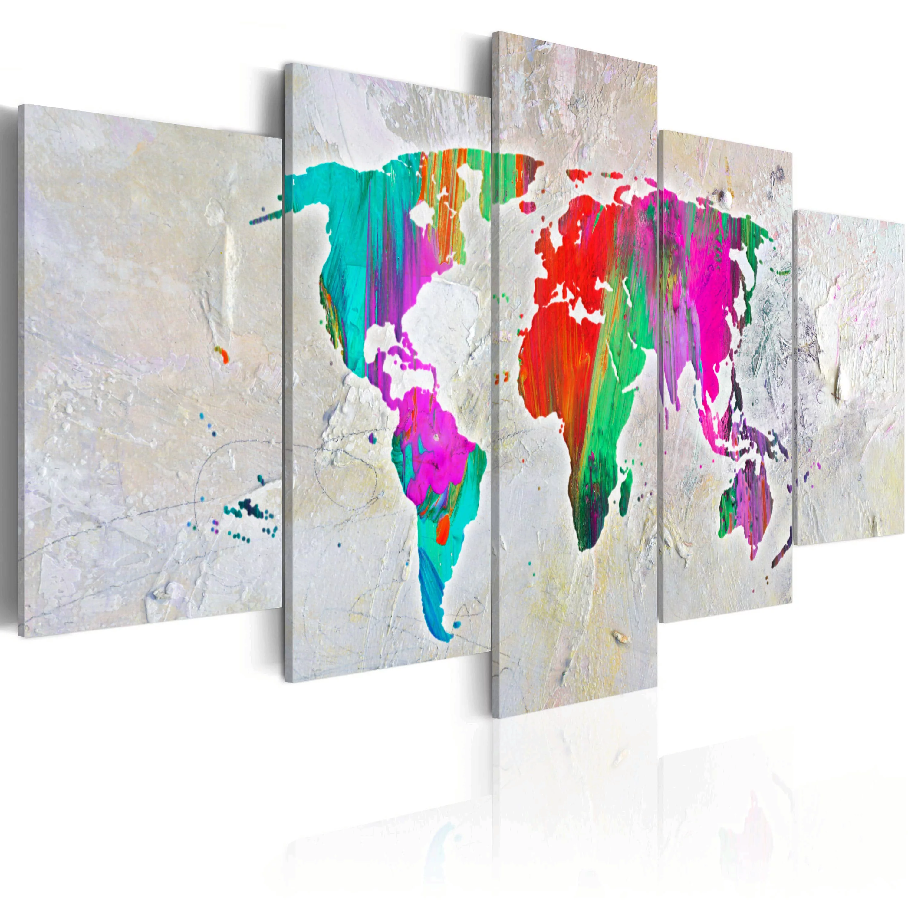 Wandbild - Colourful Planet günstig online kaufen
