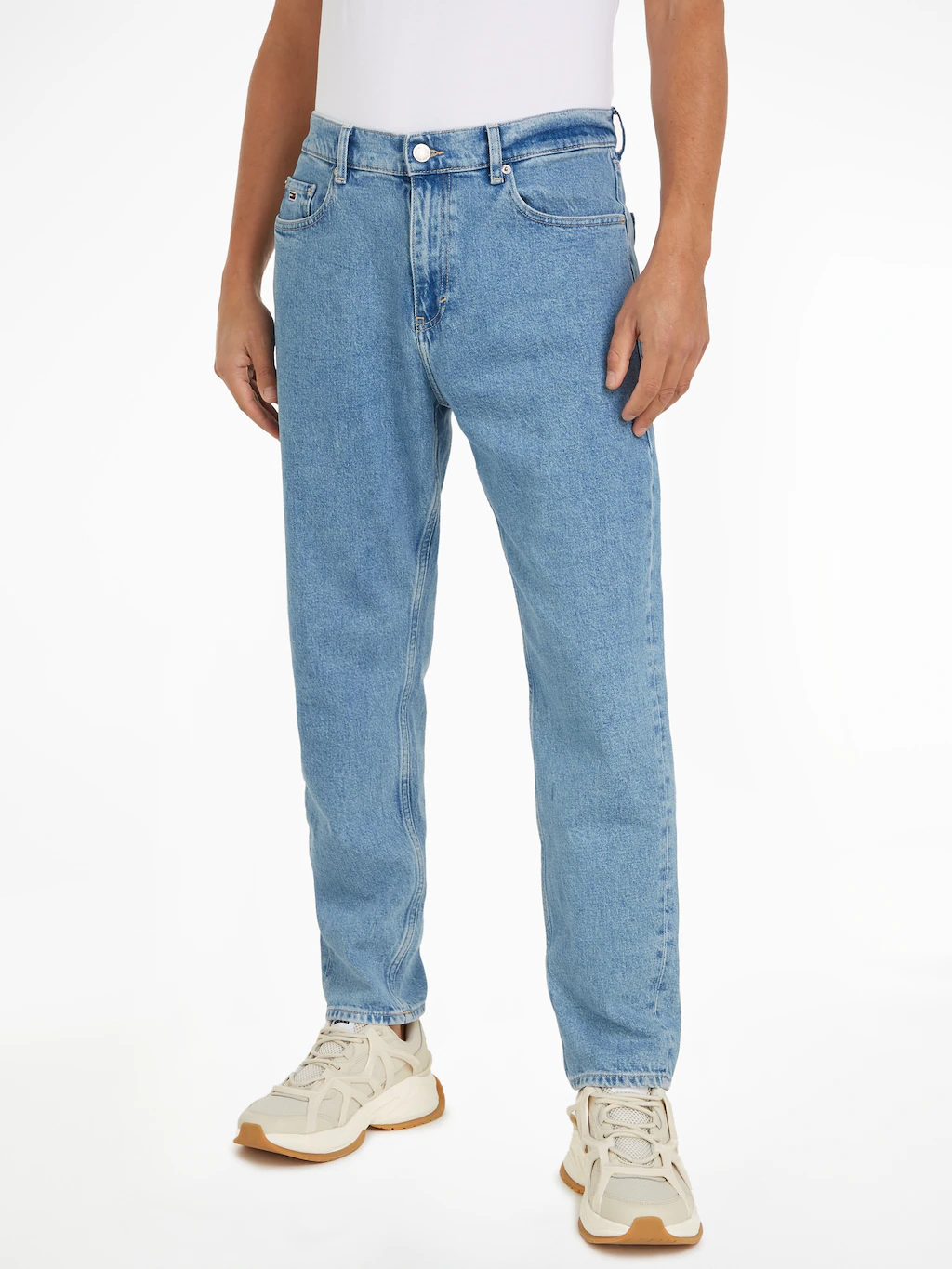 Tommy Jeans Tapered-fit-Jeans ISAAC RLXD TAPERED im 5-Pocket-Style günstig online kaufen