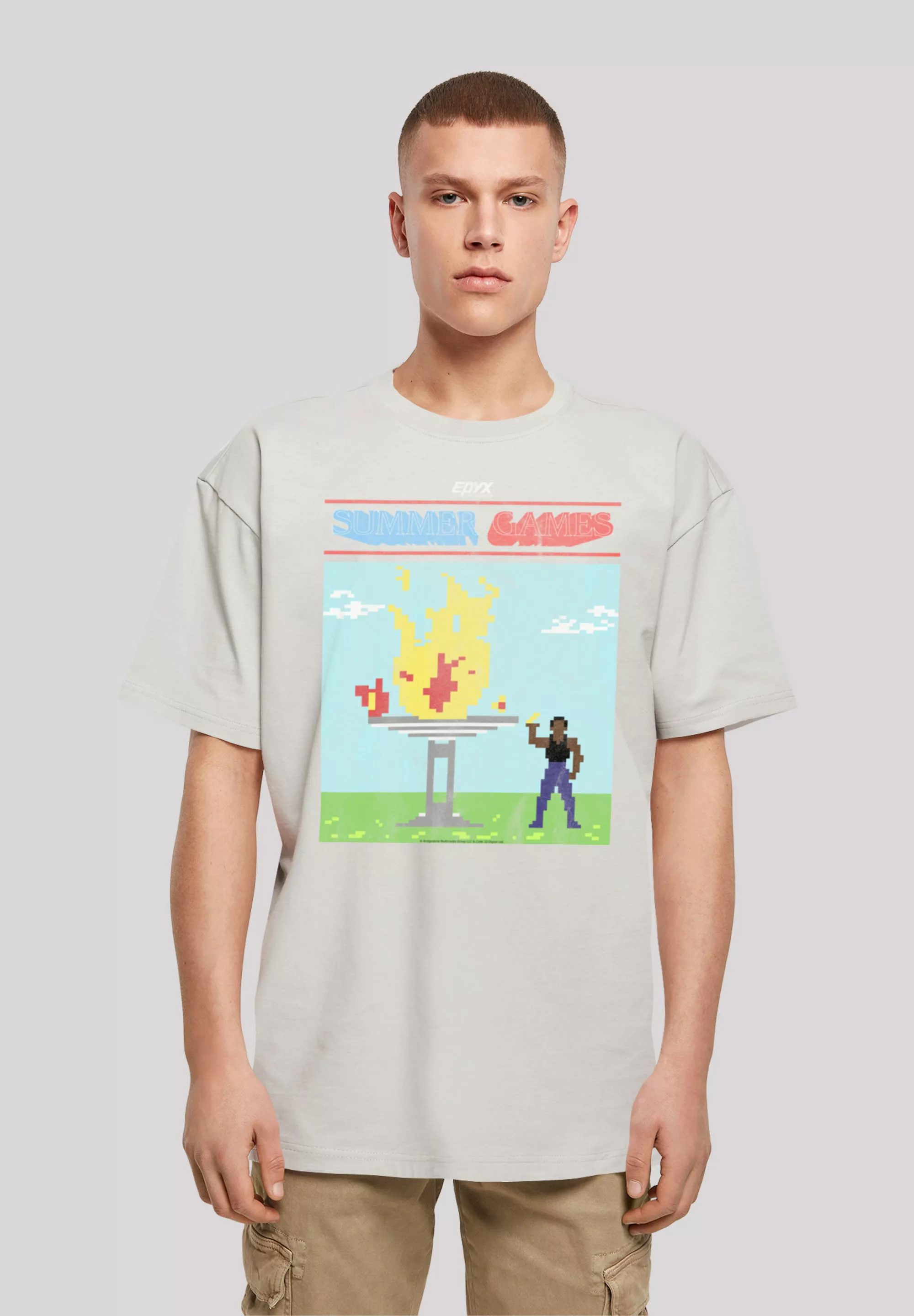 F4NT4STIC T-Shirt "Summer Games Retro Gaming SEVENSQUARED", Print günstig online kaufen