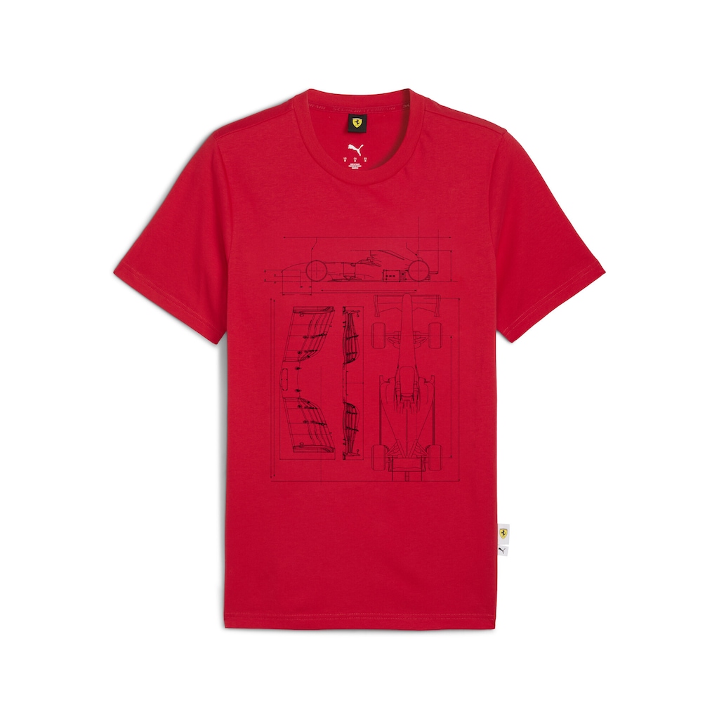 PUMA T-Shirt "Scuderia Ferrari Sportswear Graphic T-Shirt Herren" günstig online kaufen