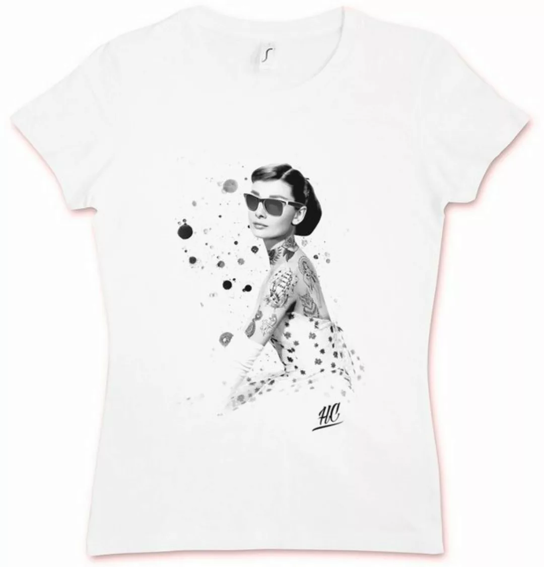 Urban Backwoods Print-Shirt Tattoo Audrey HC Hate Couture Damen T-Shirt Pin günstig online kaufen